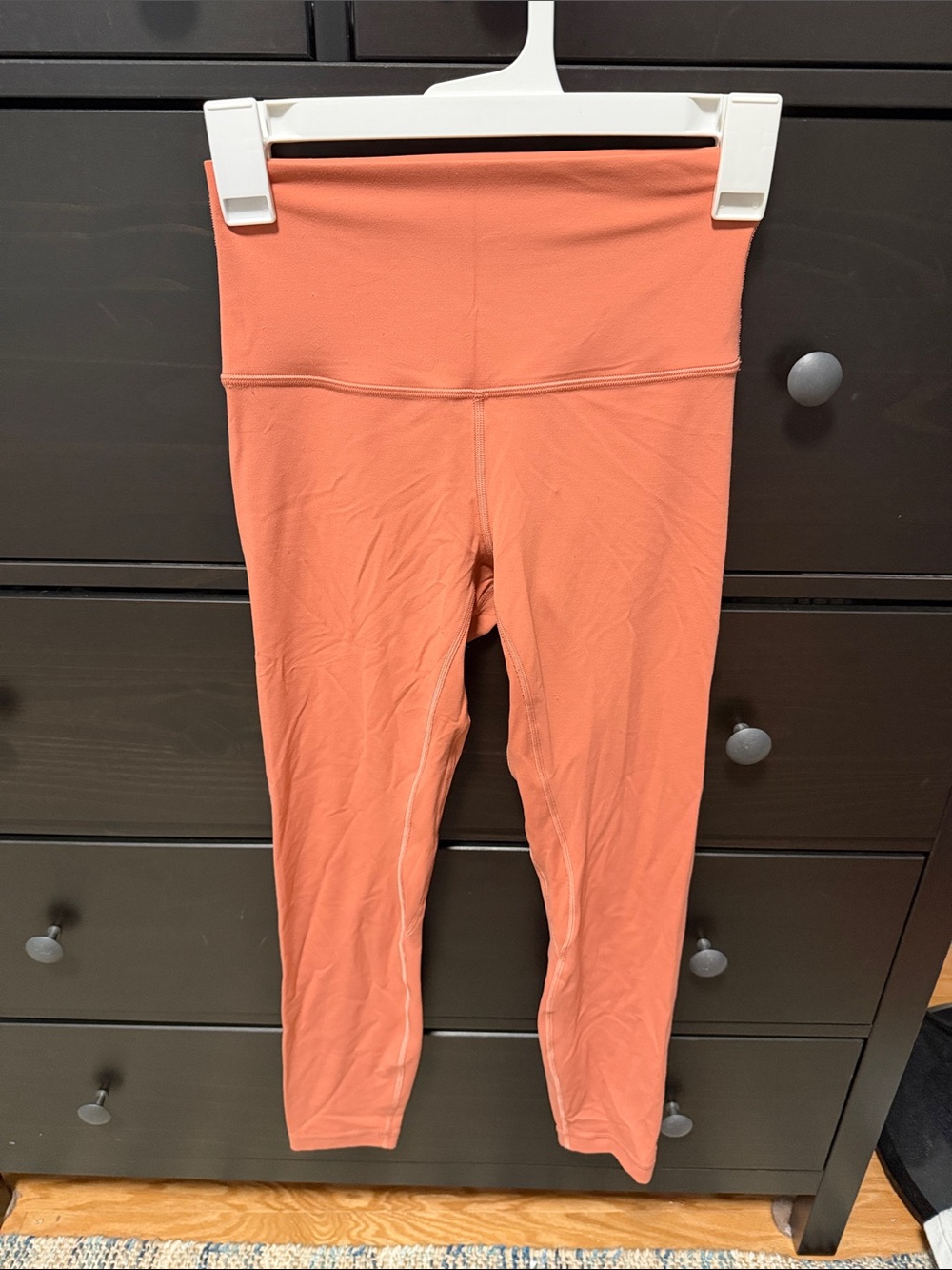 Light Orange Lululemon Align Leggings 25”